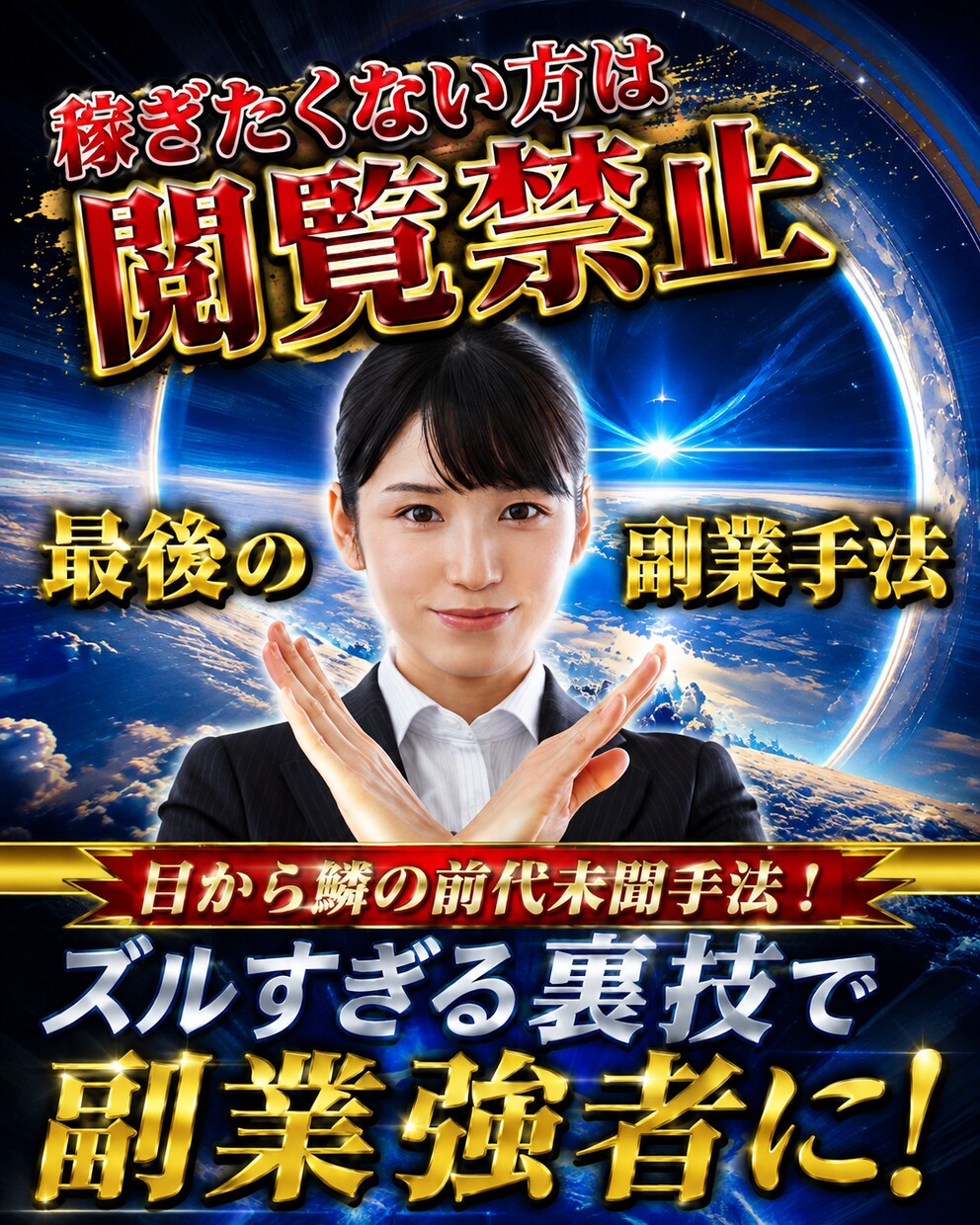 究極！苦しみから開放される驚愕手法教えます 本気度が無い方は購入しないでくださいスマホ完結で副業強者へ イメージ1