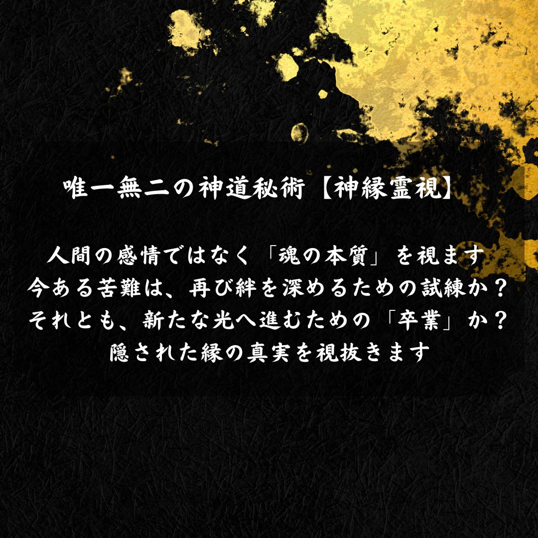 即日鑑定｜離婚・破局の迷いを視ます 【5000字越えの本格霊視鑑定】あなたの悩みを根本から紐解く イメージ4