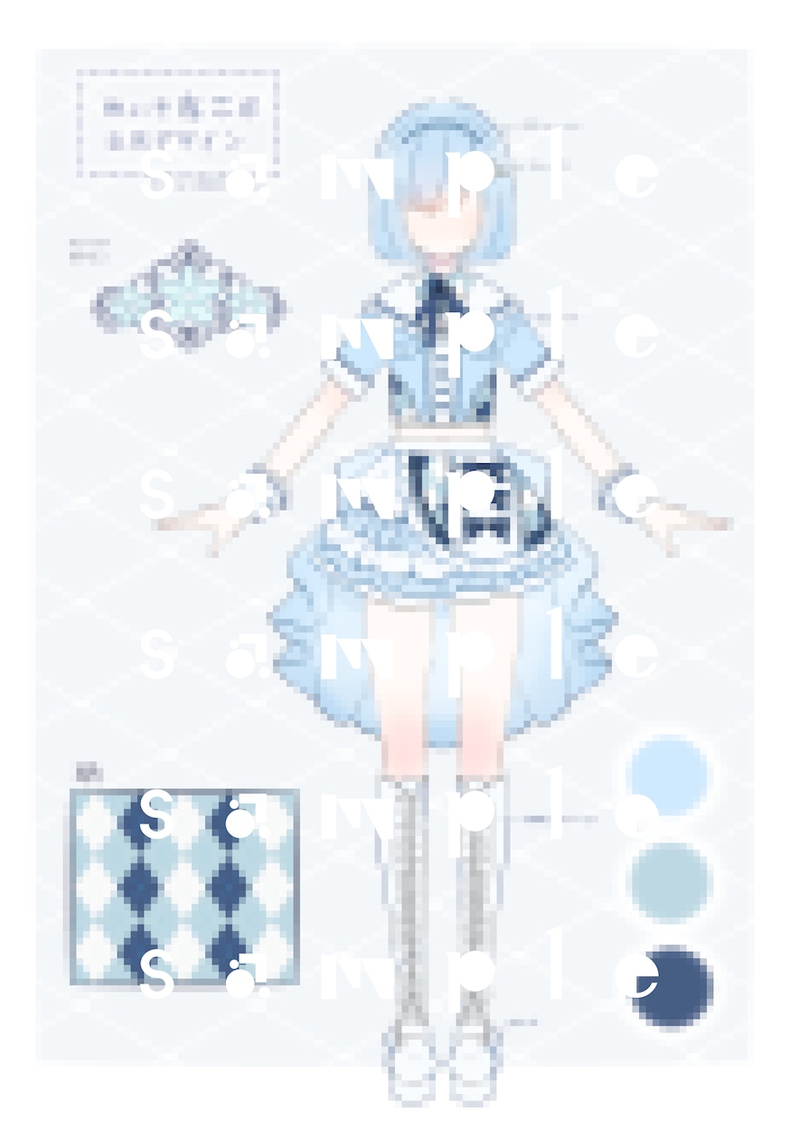 複数提案!ヒアリング重視で衣装&立ち絵を描きます こだわりを最高に可愛く!納得いくまで寄り添います(*^-^ イメージ6