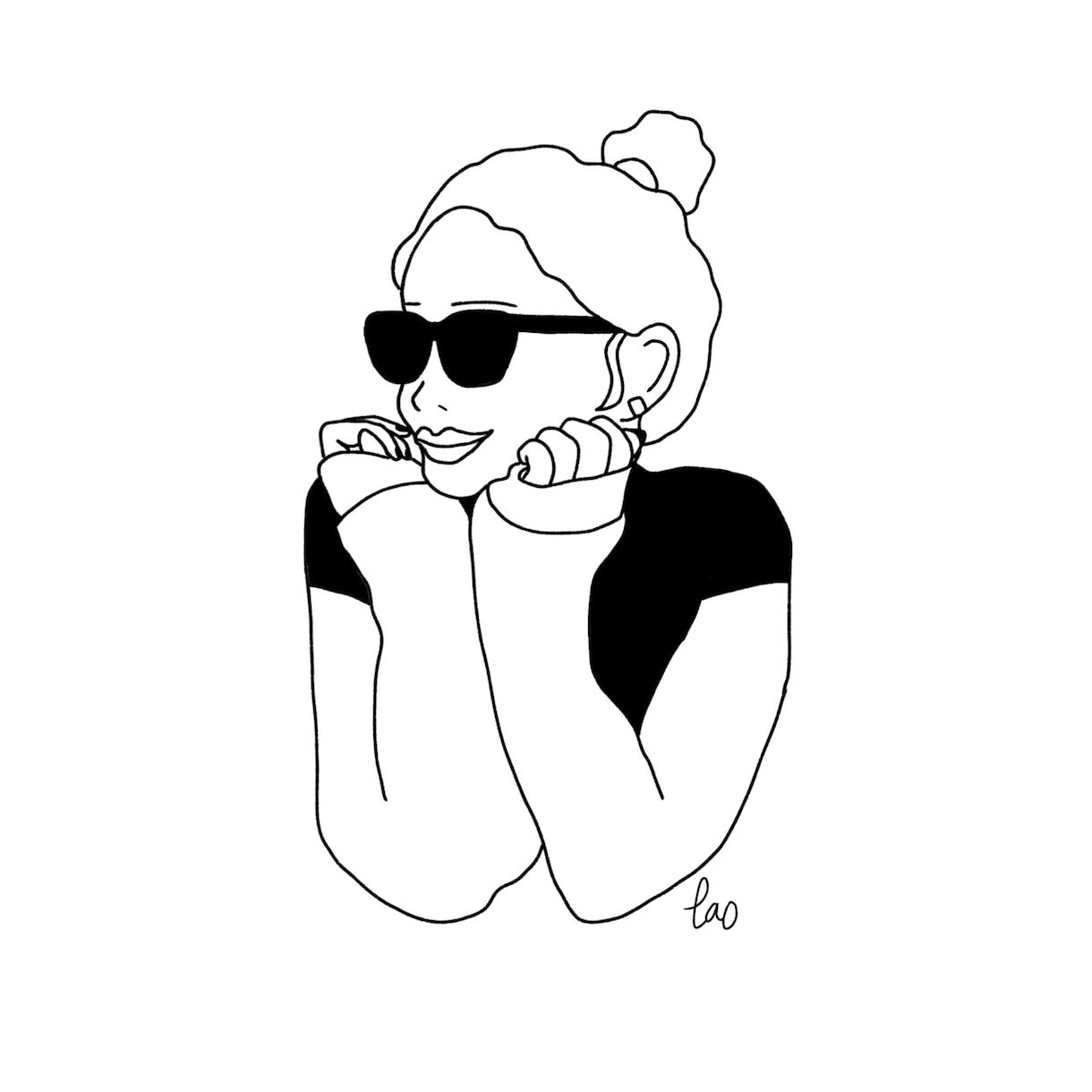 似顔絵、描きます アイコンや部屋に飾るご家族の写真など、POPに描きます。 イメージ1