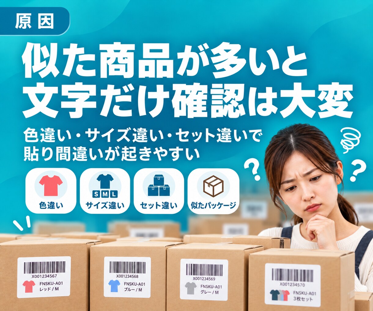 Amazon FBA納品ラベルを画像付き印刷します FBA納品のピッキング・ラベル貼りを楽にする買い切りツール イメージ3