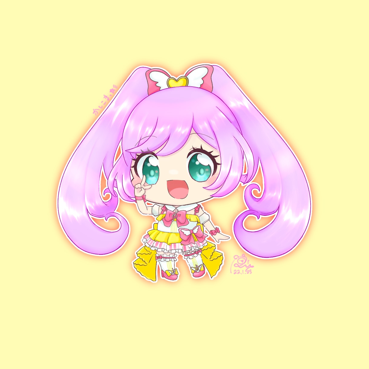 かわいい女の子のアイコンを作成します 心がほわっとするかわいいアイコンであなたを癒します！ イメージ5