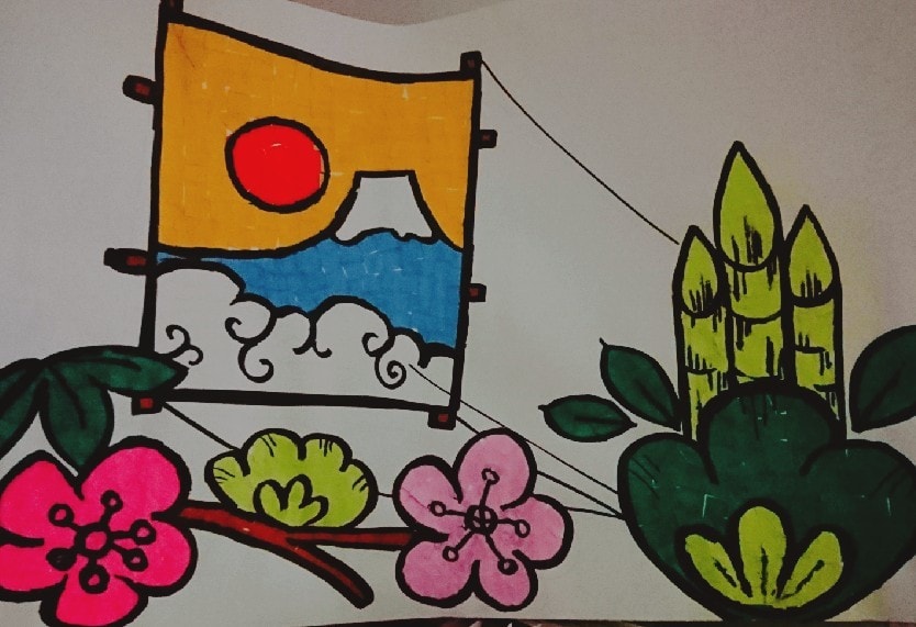 お祝い事の華やかな手書きイラスト描きます✨ます 手書きですがきれい目な華やかなイラストに仕上げます✨ イメージ5