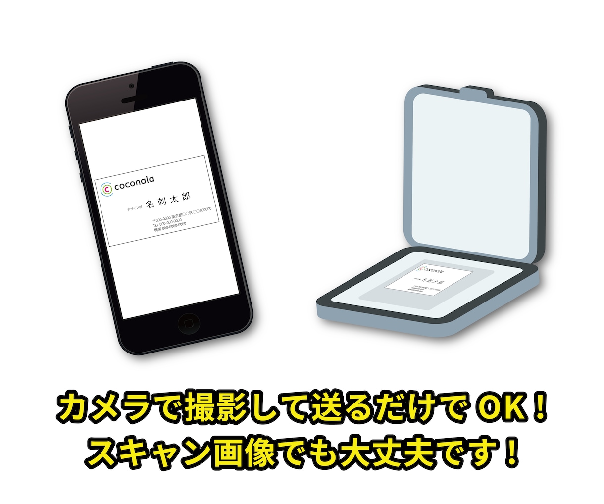 今お使いの同じ名刺データを制作いたします 【納得するまで修正OK！】名刺発注用や、文字を修正したい方！ イメージ2