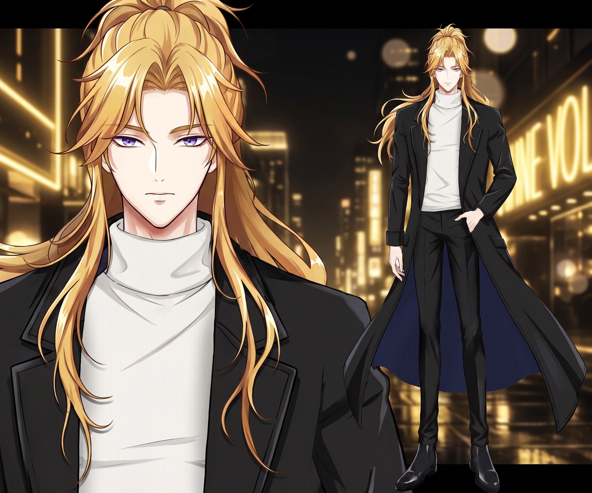 男性VTuber様向けの高品質セット承ります 配信画面/背景/ネームロゴ/離席中/待機中/OP/EDセット イメージ9