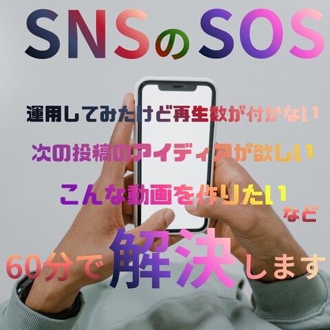 プロのクリエイターが60分間本気コンサル致します ✅再生数がイマイチつかない・次の投稿のアイディアが欲しいなど イメージ1