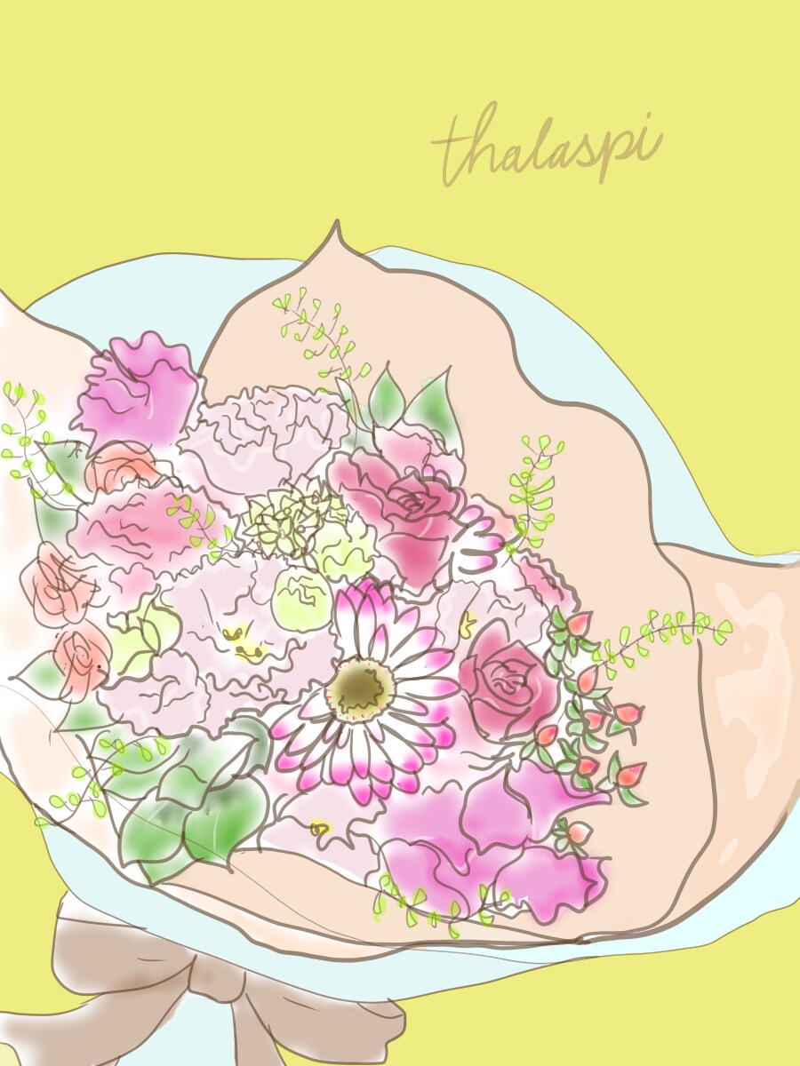 アイコン、広告、ウェルカムボード用イラスト描きます 現役フローリストが女の子やお花のイラストを描きます！ イメージ5