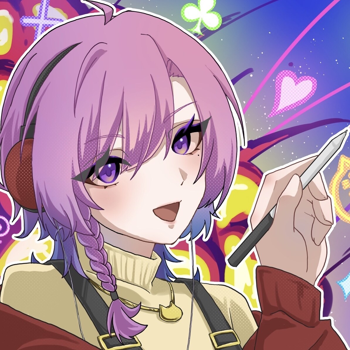 SNSアイコンに使えるバストアップイラスト描きます あなたのオリジナルキャラクターをアイコンにしませんか？ イメージ2