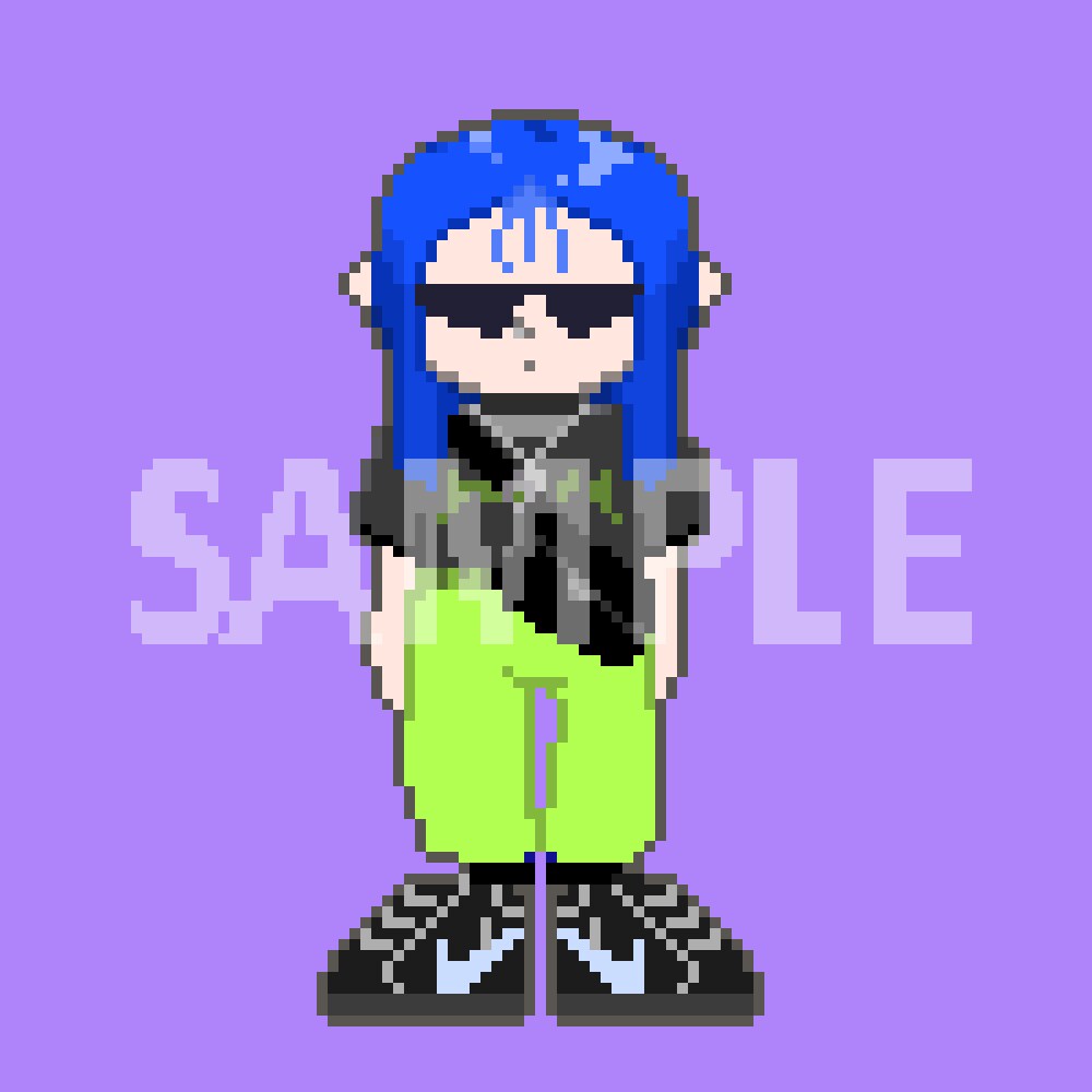 個性的・お洒落ドット絵アイコン作ります 人と被らない！オシャレPFPやイラストを作成します！ イメージ2