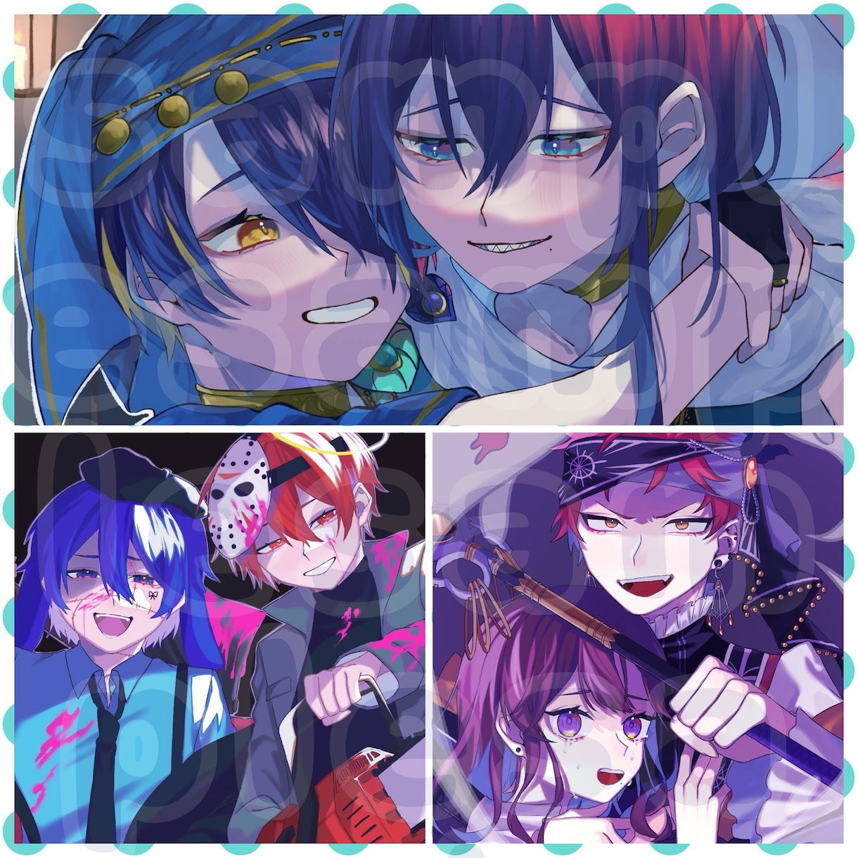 貴方の欲しいイラスト描きます 夢絵·絡み絵·ヘッダー·GL·BL·NL描きます イメージ5