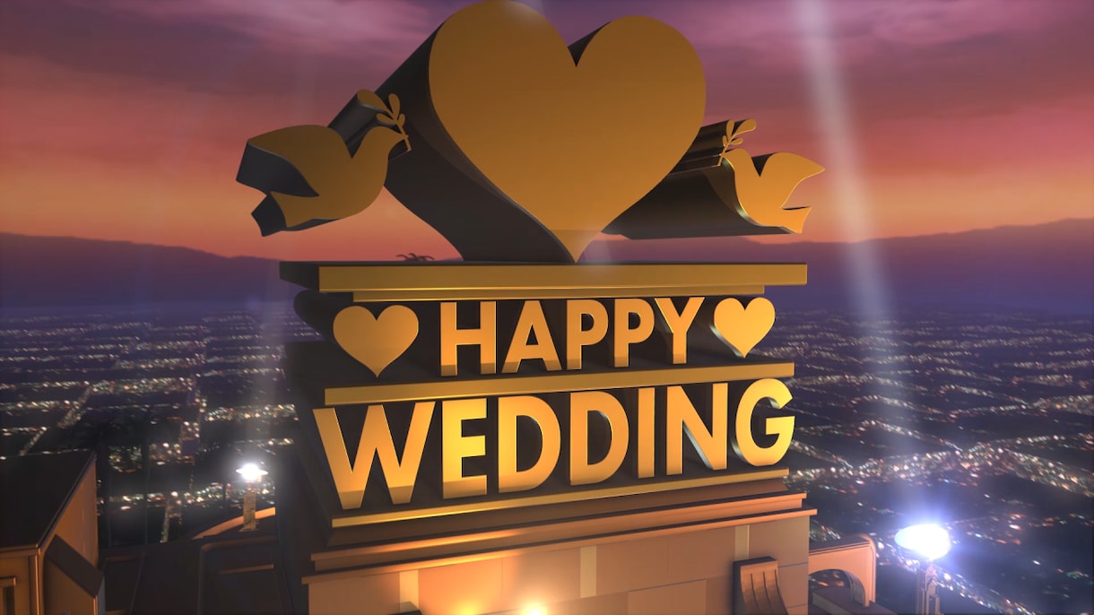 映画予告風 結婚式ムービーを制作いたします 披露宴、2次会を映画予告編風ムービーで盛り上げます！ イメージ1