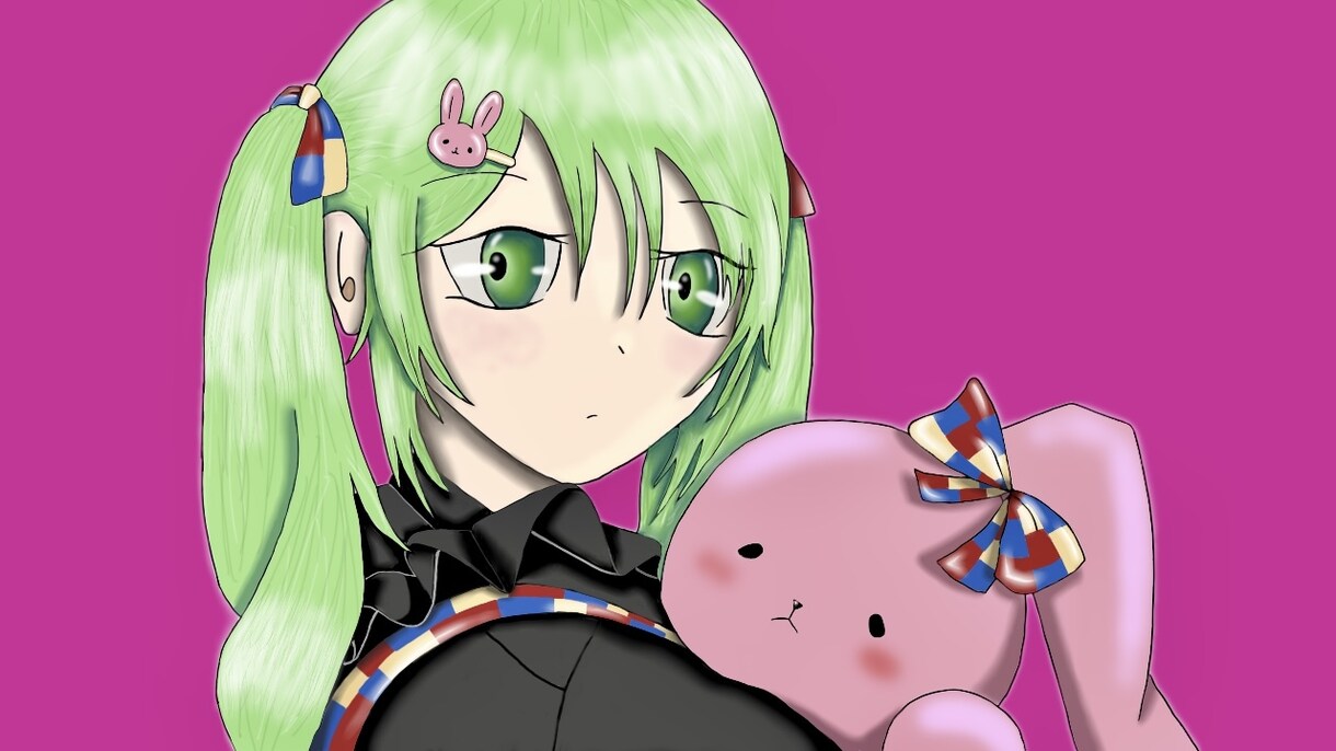 歌ってみた風イラスト作成します 歌ってみた動画・サムネイル使用など何でもOK イメージ4