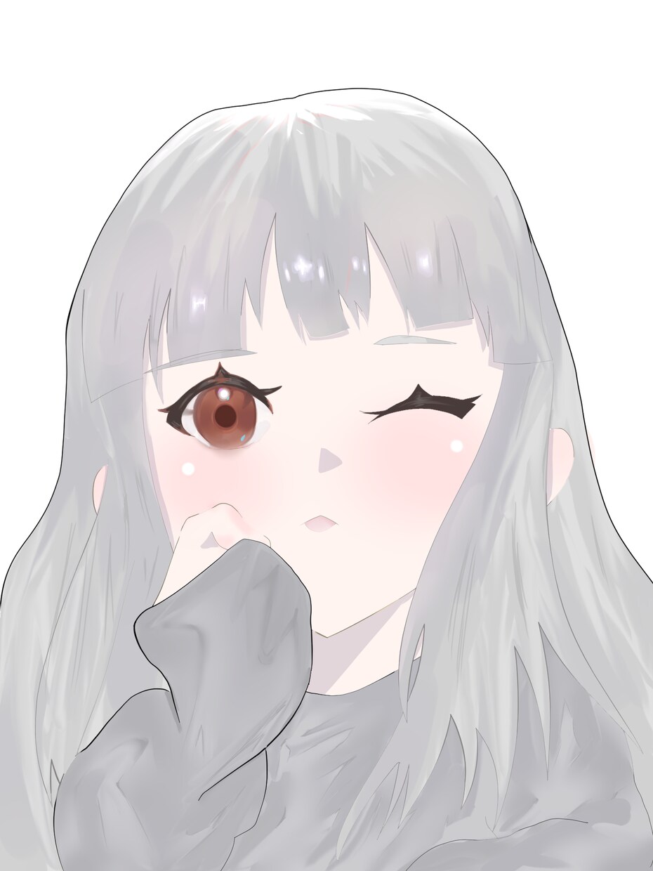 バストアップイラストを描きます SNS・YouTube配信に使えるバストアップイラスト イメージ1