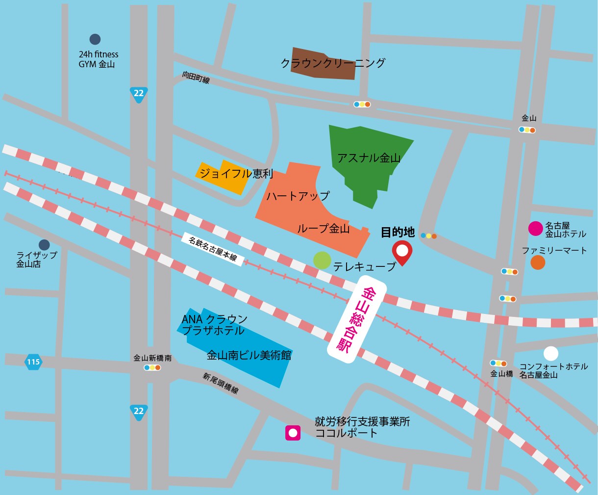 Illustratorで地図を作成致します 本業で道路関係の図面を描いているので正確さに自信があります。 イメージ4
