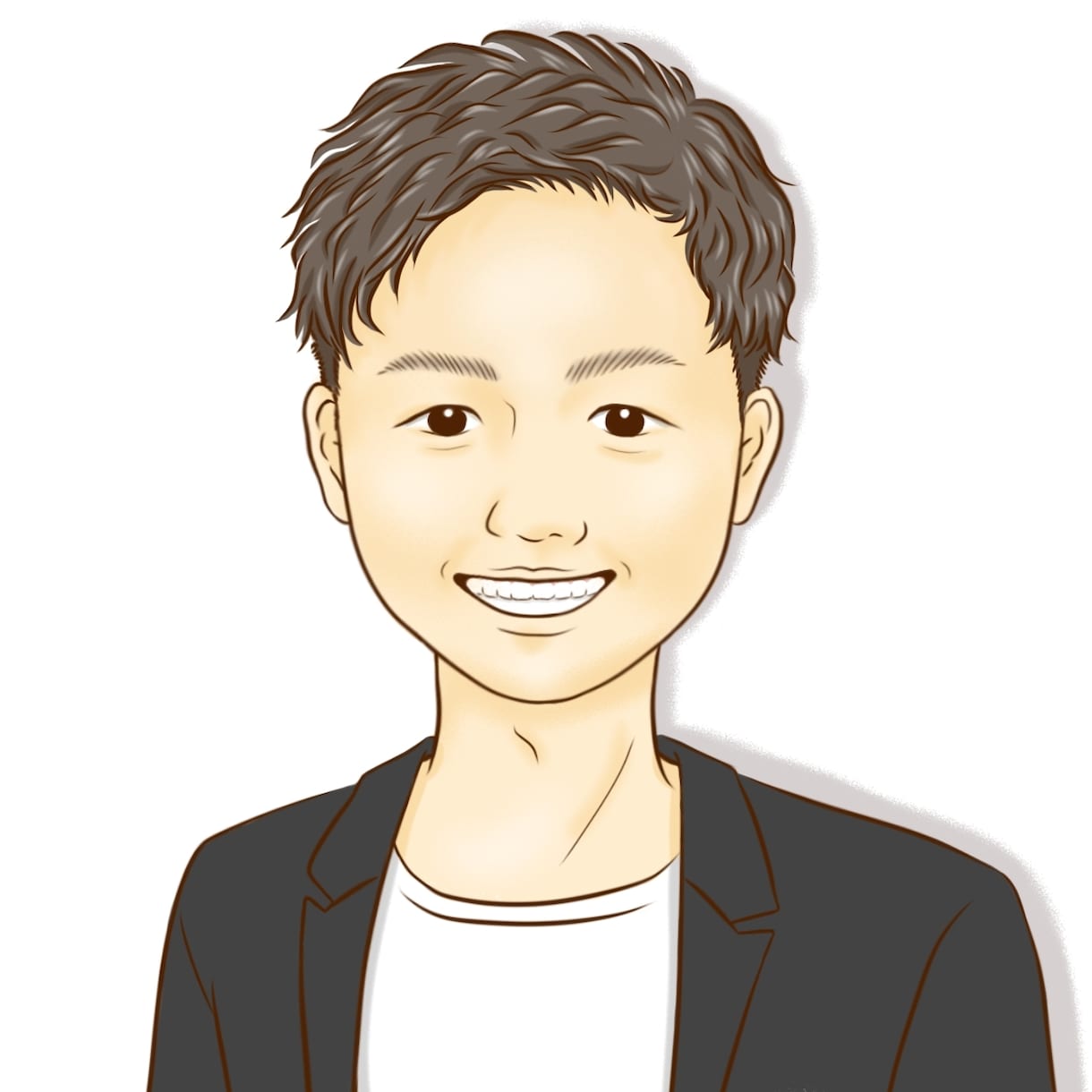 SNSで使える似顔絵風アイコン作成します ビジネスでもプライベートでも！【初心者大歓迎】 イメージ2
