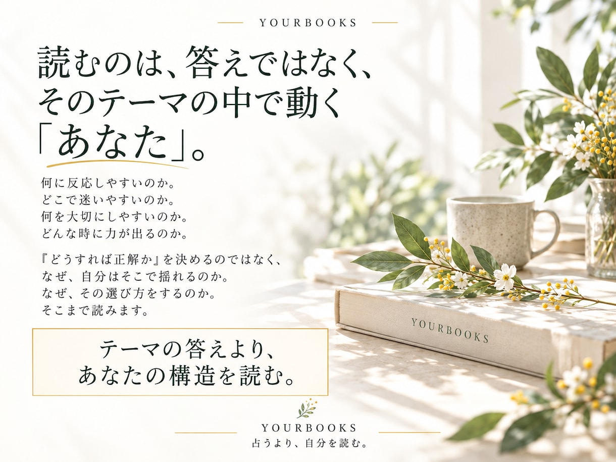 紫微斗数で今のテーマを深く読みます テーマを決めてから、あなただけの目次をつくります イメージ6