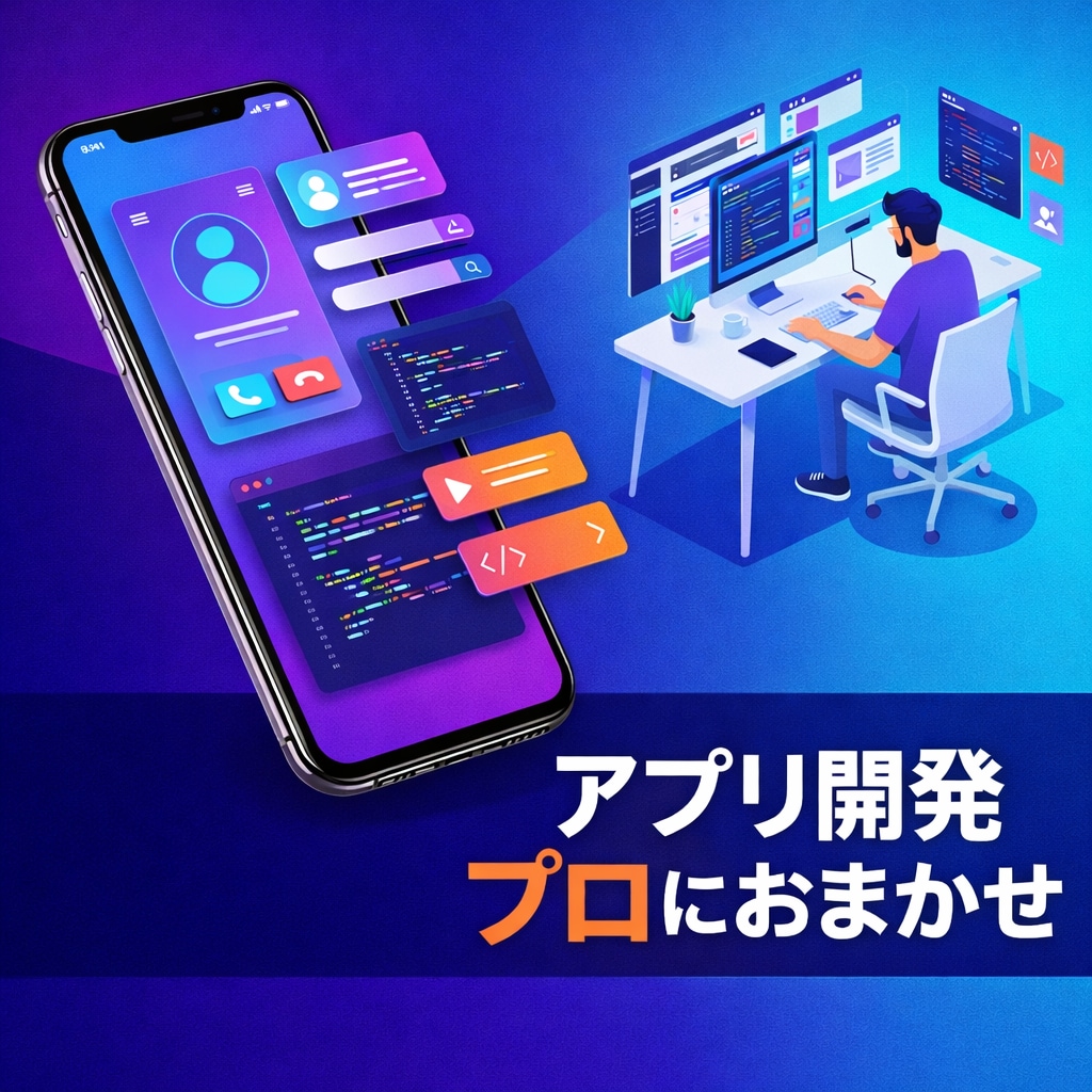 現役エンジニアが低価格でスマホアプリ開発します はじめてのアプリ開発、現役エンジニアが最後まで伴走します イメージ1