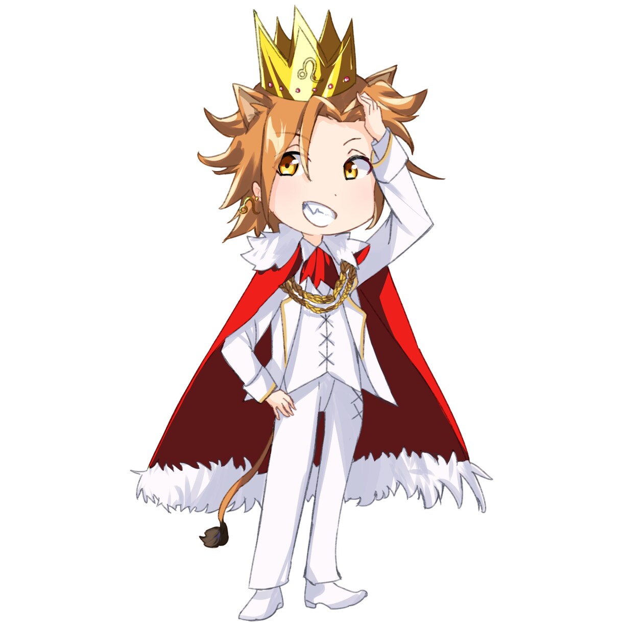 アニメ風　デフォルメイラスト【最短３日】描きます アニメ風の可愛いSDキャラです！ イメージ9