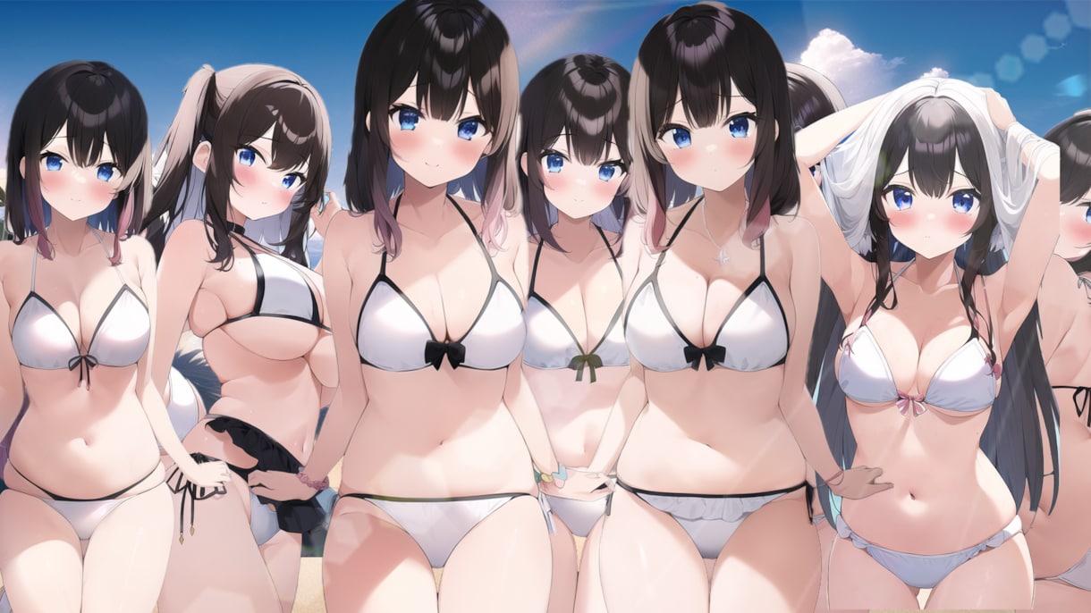 美少女・美女イラストをご提供します あなたの妄想を具現化させてください。短納期、多人数1枚絵可 イメージ3