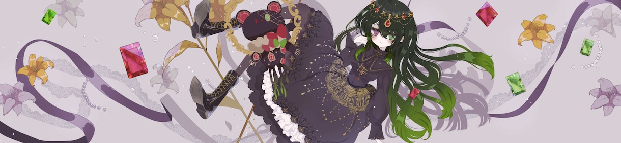 ダークで病み可愛い特別なイラストをお仕立て致します ♦︎一枚絵・歌ってみた・Vtuber・立ち絵・小説・グッズ等 イメージ6