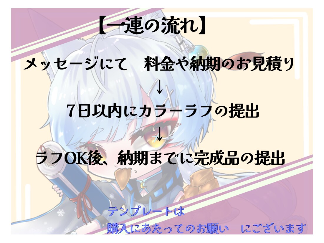 幅広く使えるデフォルメキャラ立ち絵、制作いたします 幅広い絵柄のミニキャラ立ち絵をお届け！ イメージ3