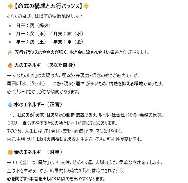 オリジナル診断で、あなた専用の鑑定をつくります 【あなたの魅力鑑定します】四柱推命 × ホロスコープ 読解き イメージ5