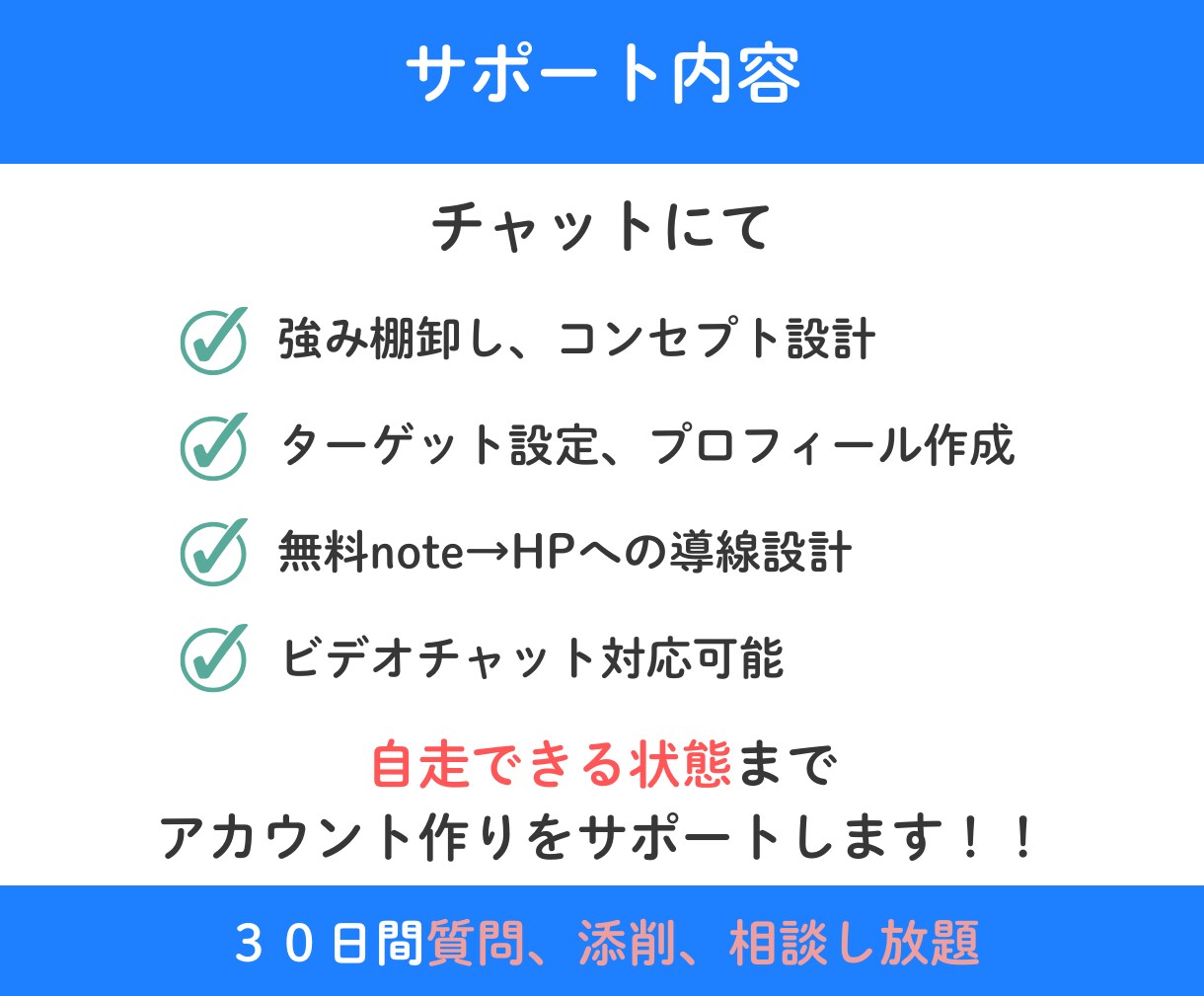 資産になるnoteで自社の強み発信サポートします SNSや集客記事を増やすより、価値が伝わるnote運用へ イメージ6