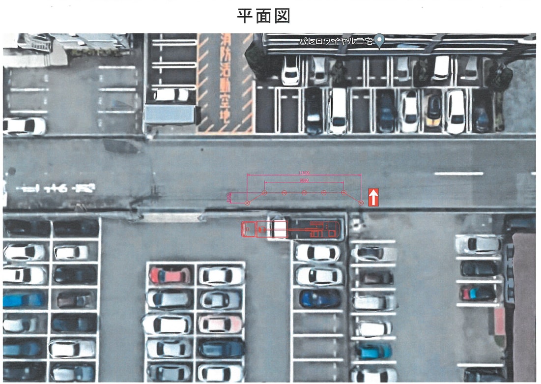 道路工事の規制図や図面の清書などを行います 平面図や立面図などを用いて、関係者へ周知し、円滑な工事へ！ イメージ4