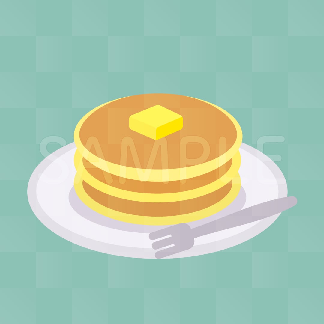 シンプルでオシャレな食べ物イラストを描きます WEBデザインやブログのサムネに使いやすいフラットデザイン イメージ5