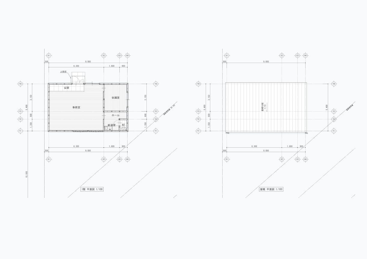 手書き・PDF図面をCADでトレースします 現役一級建築士が紙媒体をデータ化致します。 イメージ4