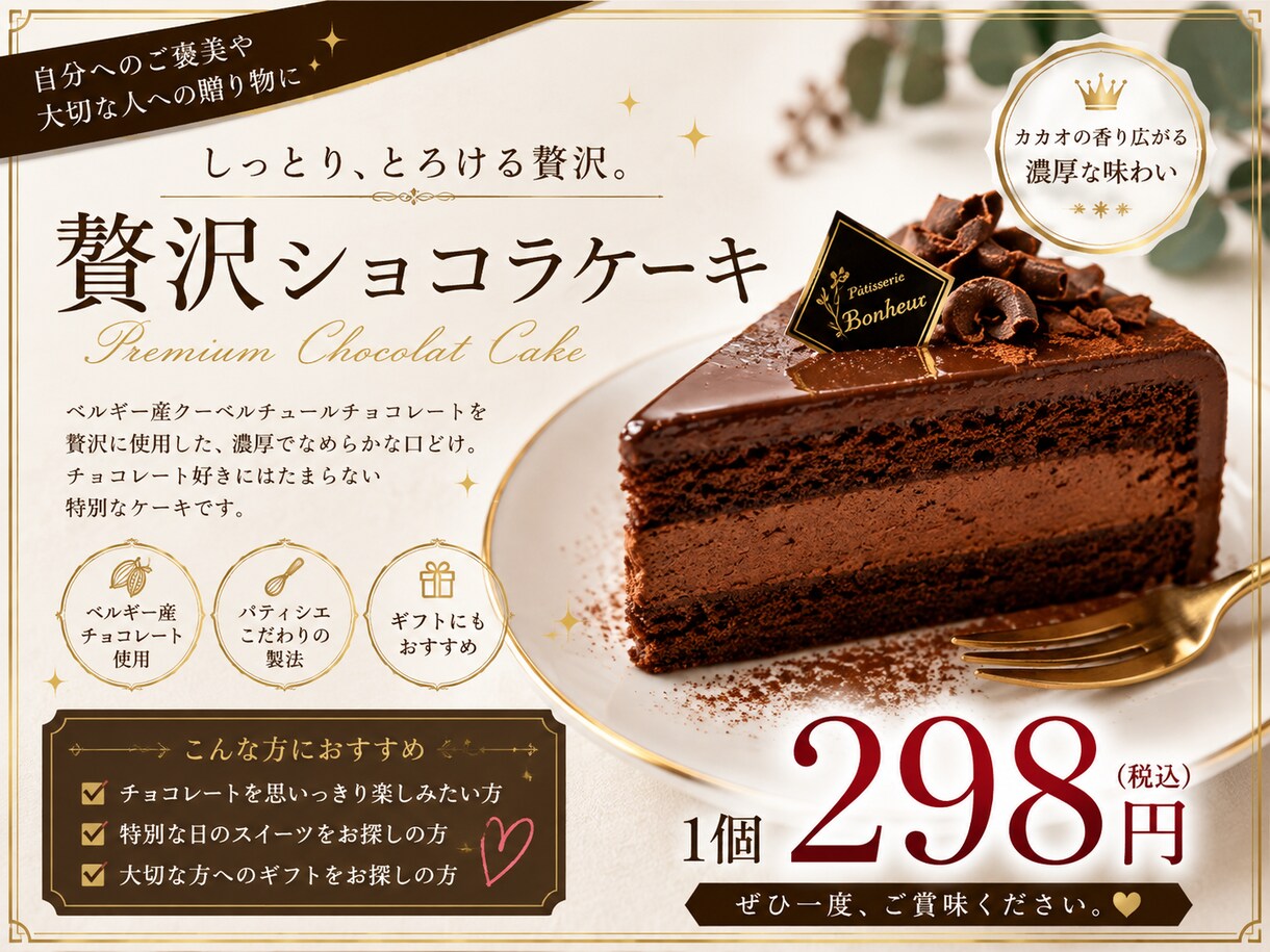 食品・飲料・スイーツの商品POPを作ります 「この商品の魅力を、もっと分かりやすく伝えたい」 イメージ4