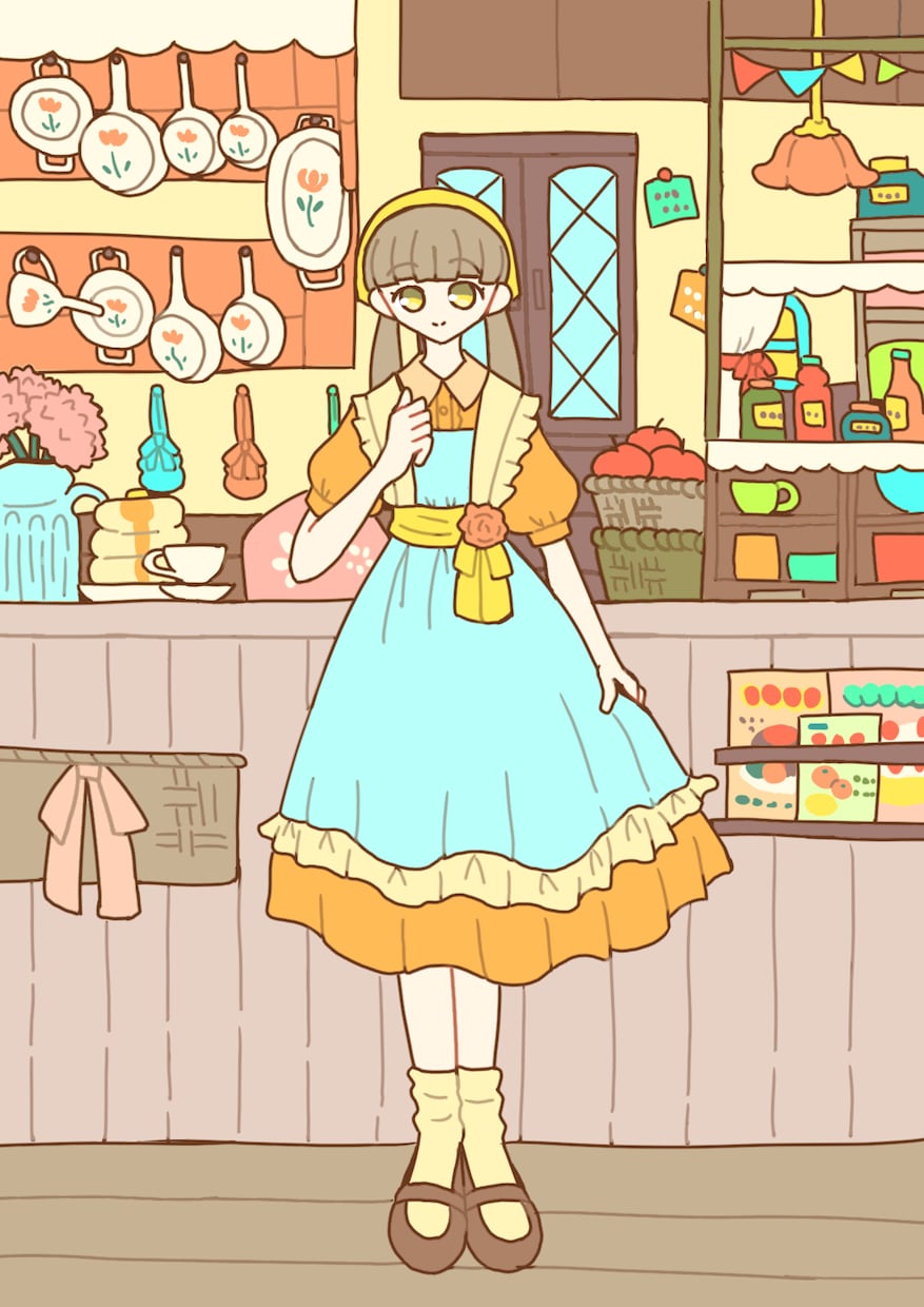 ポップでカラフルなキャラクターイラストお描きします あなたの好きを世界ごと描きます。 イメージ3