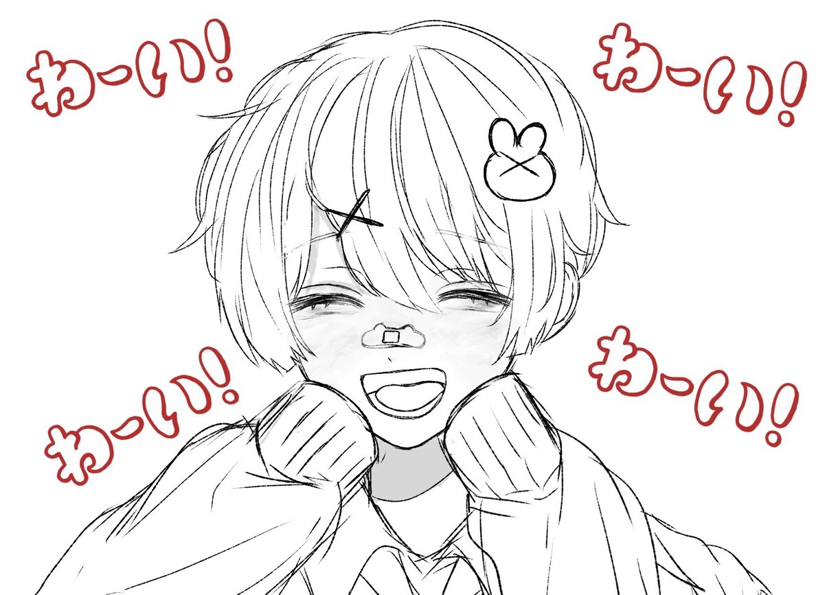 キラキラかわいいアイコン描きます あなたのキャラクターを誰かに描いて欲しいという方へ イメージ3