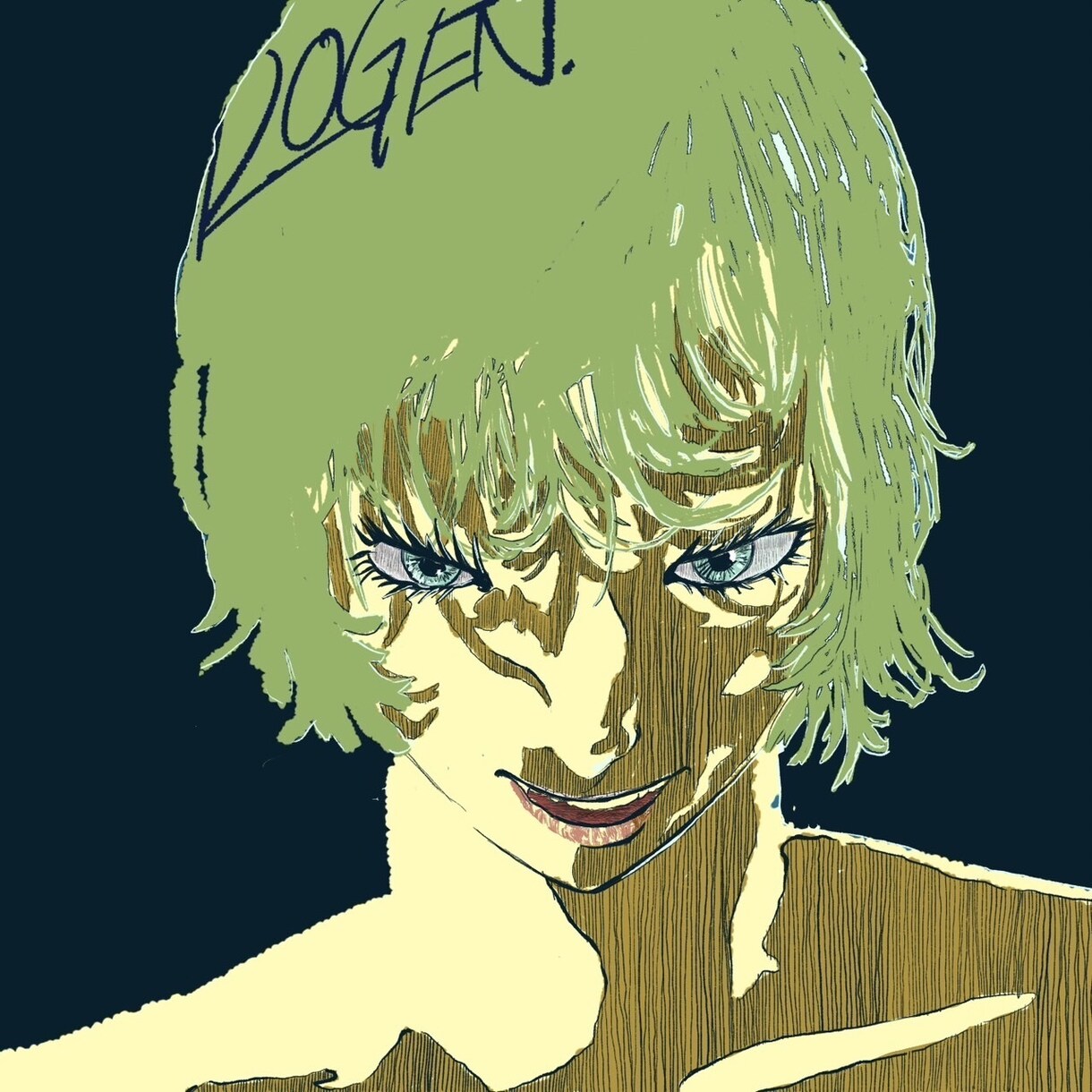 個性的な絵柄で目を惹く人物イラストを描きます アイコンや壁紙用に現役美大生のイラストはいかがですか？ イメージ2