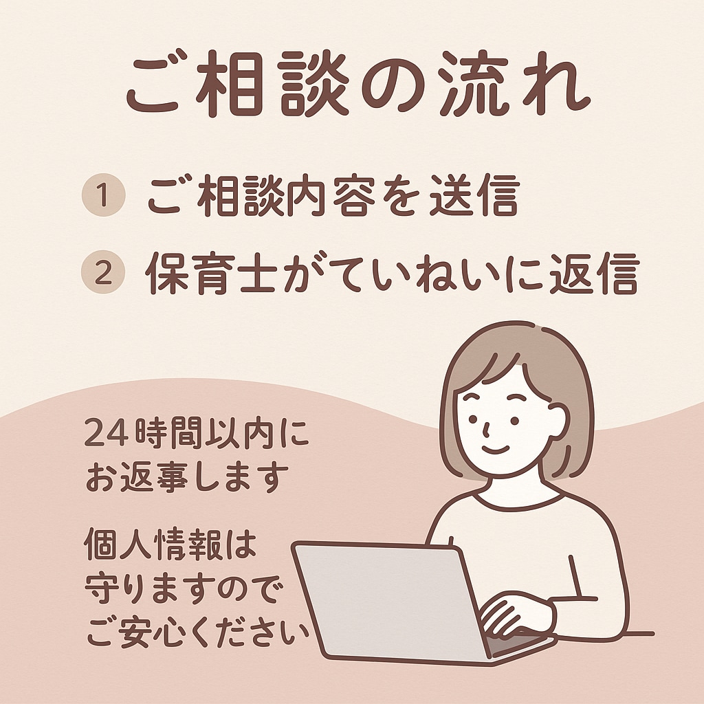 ママパパへ！保育士があなたの悩みを解決します つらい気持ち、話すだけでもOK！誰にも言えない悩み、聞きます イメージ3
