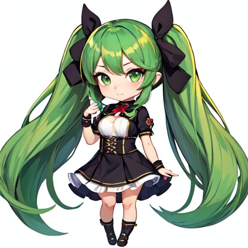 美少女ちびキャラのイラストを作成します お手頃価格で美少女ちびキャラを作成！多数納品可能です。 イメージ3