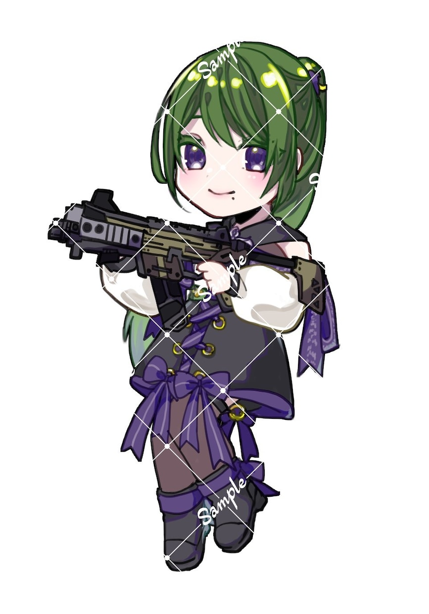 かわいく目をひくSDキャラクター制作します アニメやゲームのようなSDイラストでアイコンや画面を華やかに イメージ7