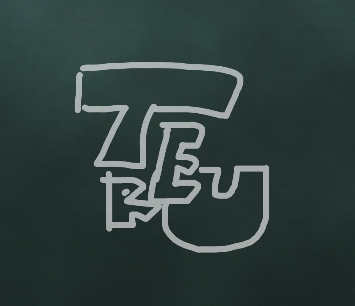 アルファベットロゴデザイン描きます 黒板にいたずら書きのような雑可愛いが癖になる イメージ2