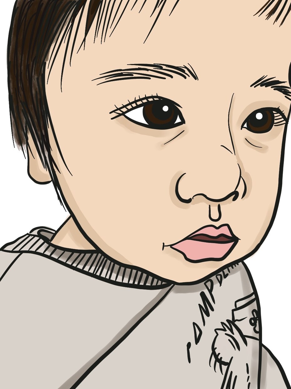 似顔絵LINEスタンプ作成します 自分用プレゼント用に是非ご検討下さい イメージ2
