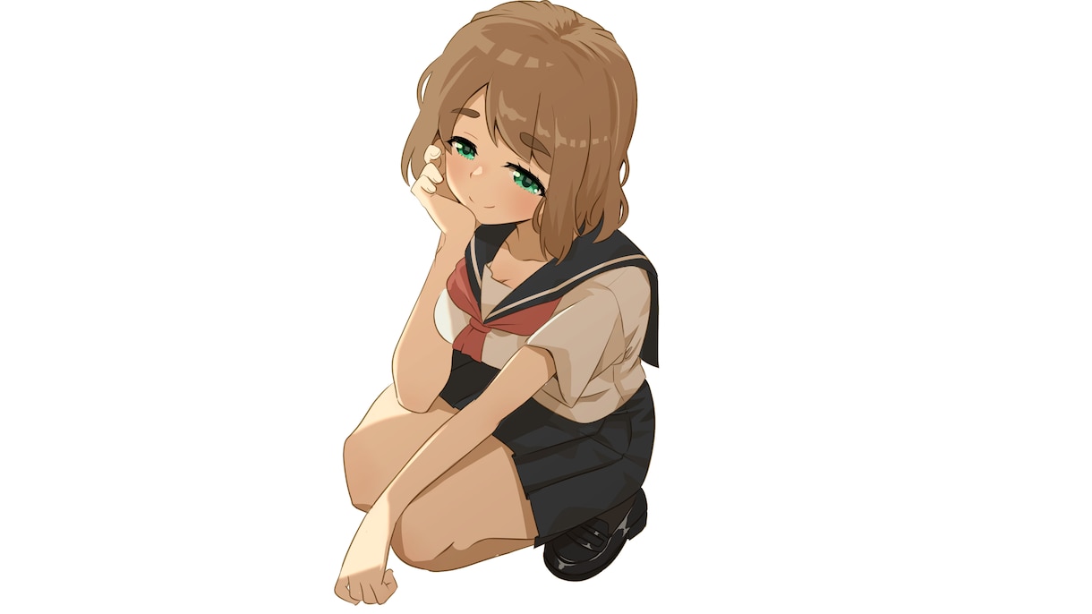 アニメ調のイラスト（ループ動画）を作成します アニメ調のイラスト、簡単なループ動画を作成します。 イメージ3
