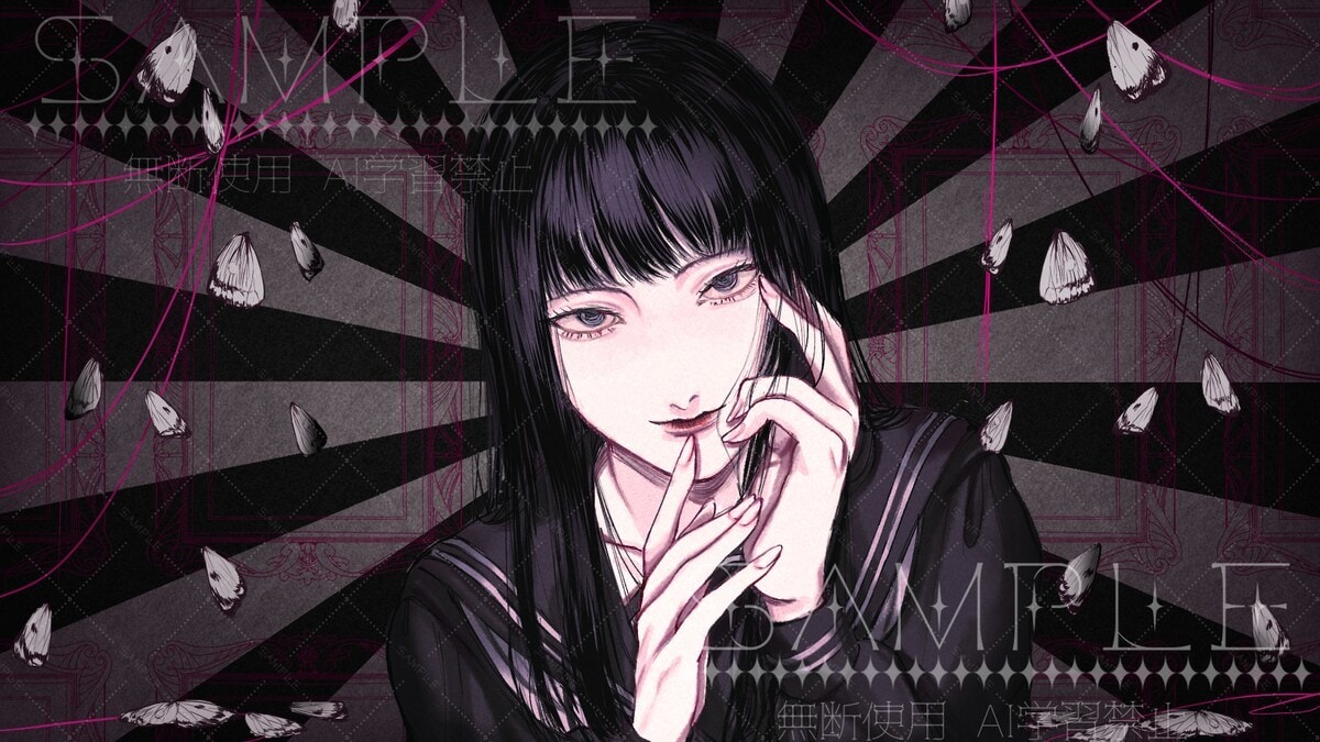 商用利用可｜耽美で繊細な1枚絵を描きます 本の表紙や挿絵、サムネに利用可能な1枚絵を制作します イメージ2