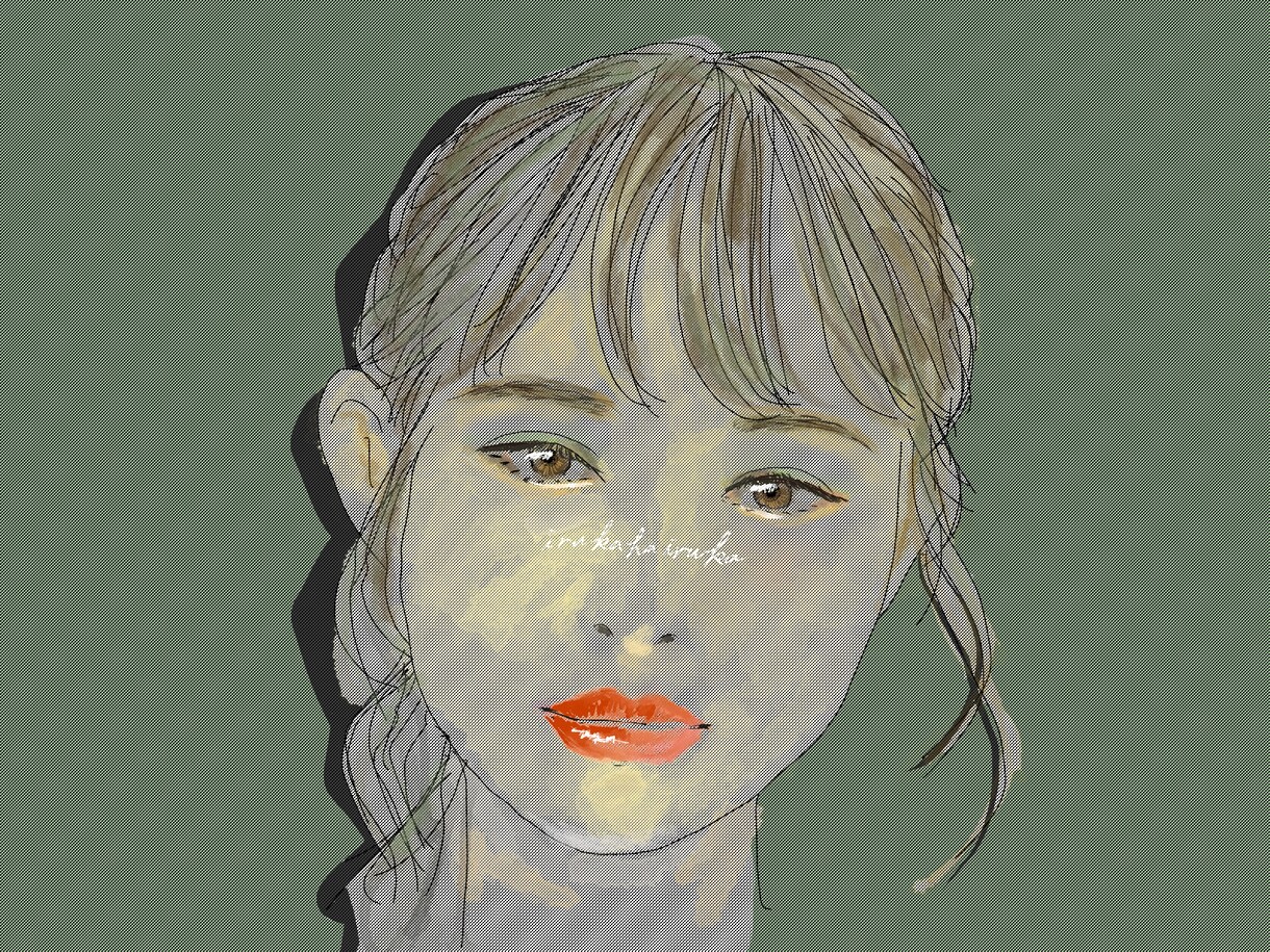 こなれ感のある女の子かきます 水彩風でお届け　おしゃれ感　透明感　好き　必見！ イメージ10