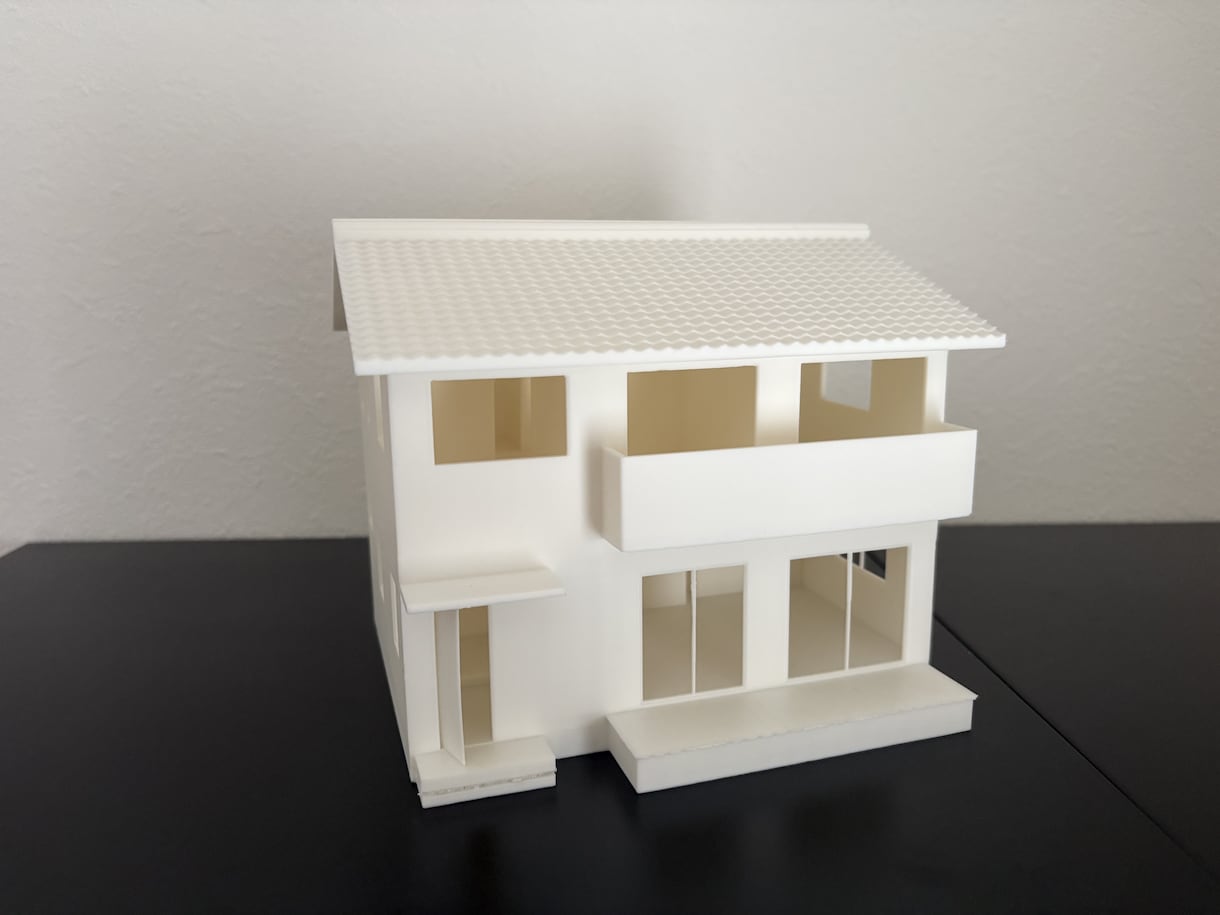 3Dプリンターで住宅模型を製作します キッチンや階段まで再現。フロアごとに外せます。 イメージ1