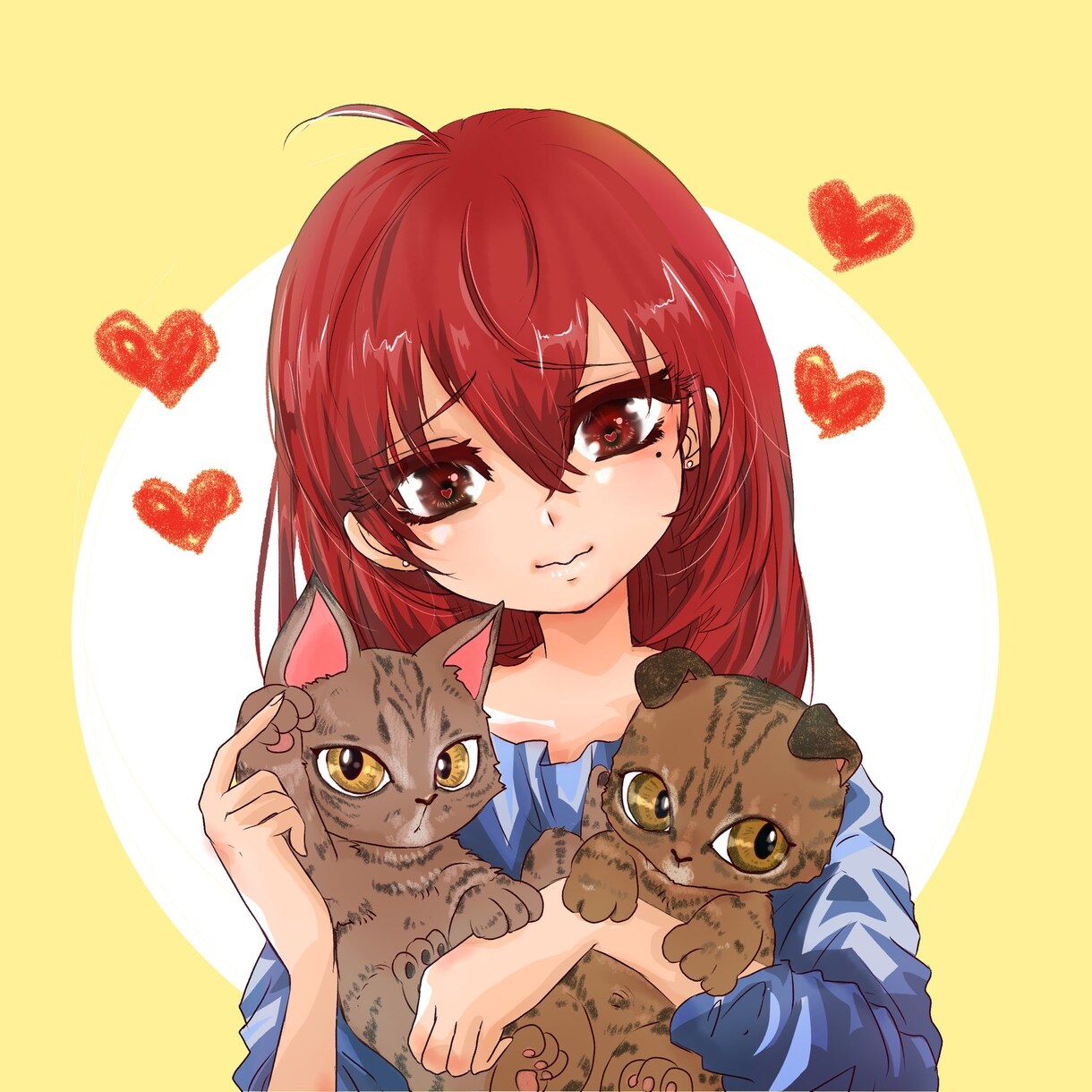 SNSで使える可愛いアイコン描きます あなただけのオリジナルキャラをアイコンにしてみませんか？！ イメージ5