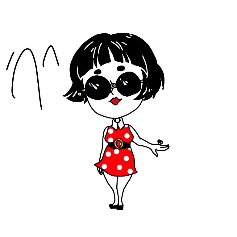 個性的な似顔絵アイコン制作致します ちょっとアメリカンレトロを感じさせるような個性的なイラスト イメージ5
