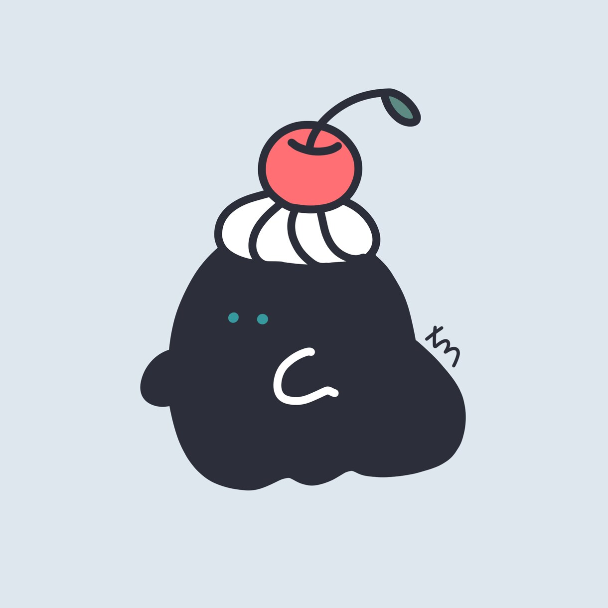 シンプルちまっとしたゆるかわいいイラスト描きます ちまっとゆるかわいいをお届けします イメージ3
