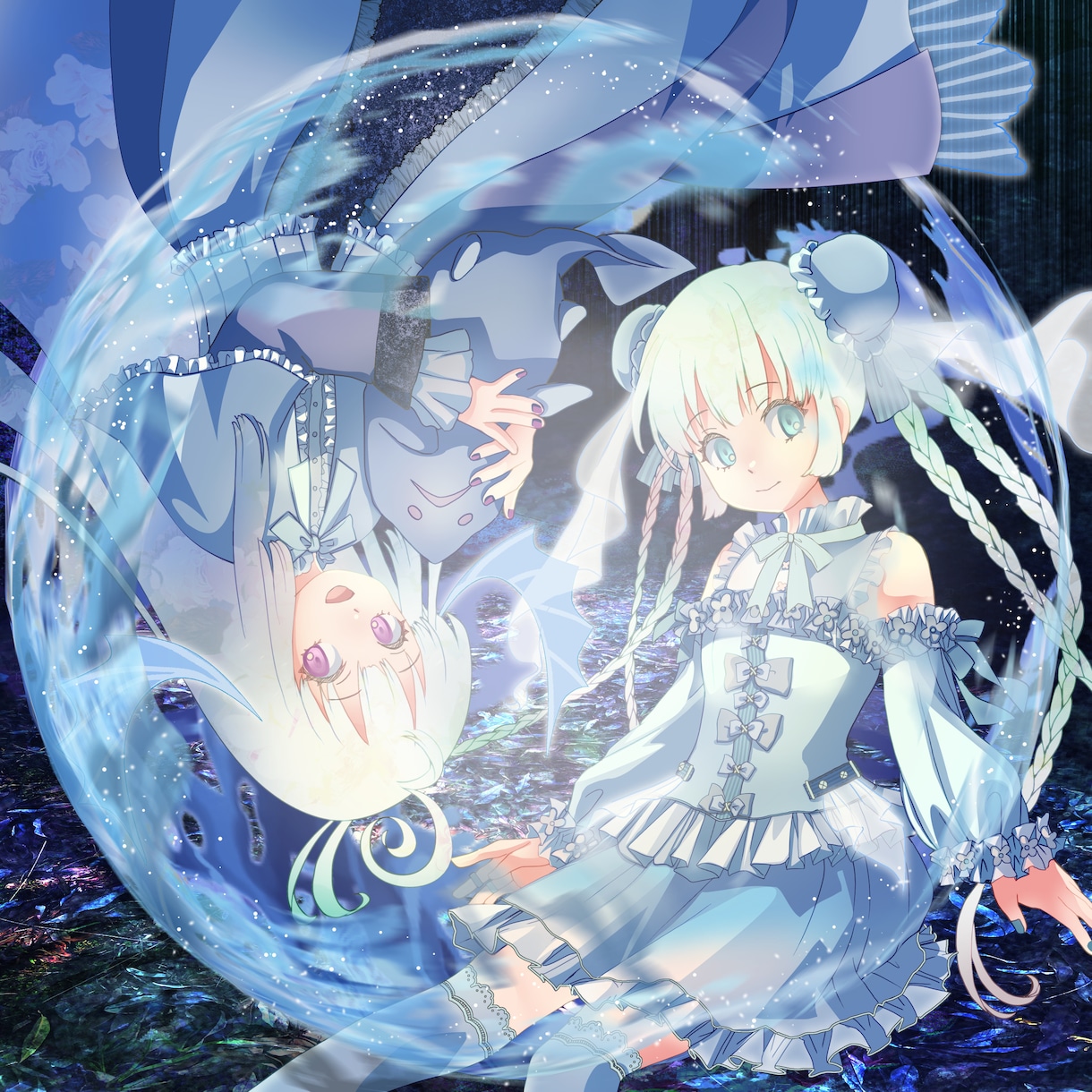 イラスト制作します キャラクターメインイラスト　背景あり イメージ1