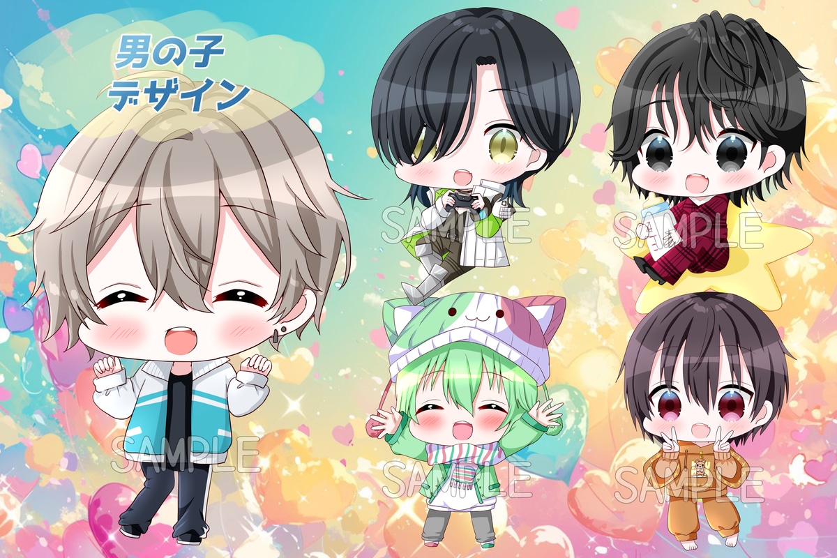 最短２日☆ぷにっとかわいいミニキャラを描きます ミニキャラならおまかせ下さい！迅速に可愛いをお届けします！ イメージ6