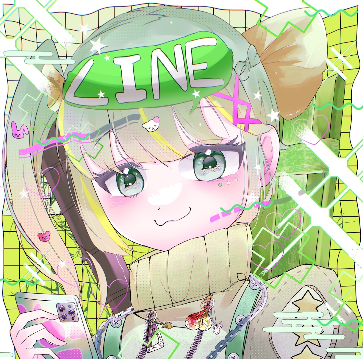 可愛いイラストアイコン制作を描きます 色んな可愛いキャラクターを描かせていただきます！ イメージ1