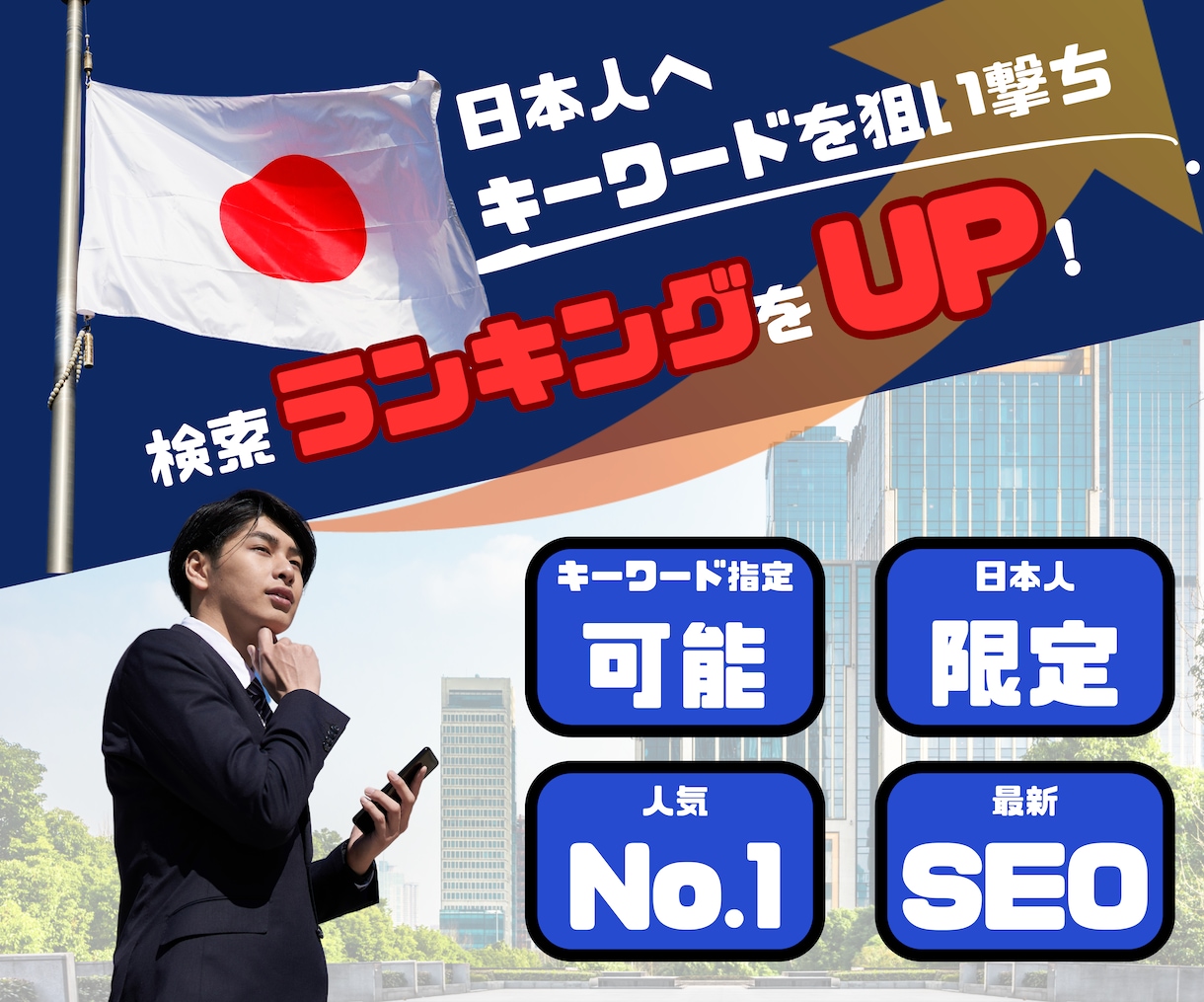 キーワード指定＆日本人限定でアクセス数を増やします 検索ランキングUP実証済！外部SEO対策の第一歩はコレ！！ イメージ7